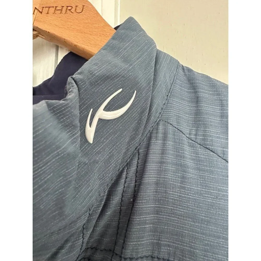 KJUS Men's 52/L Rowan Insulated Vest Blue NEW Golf